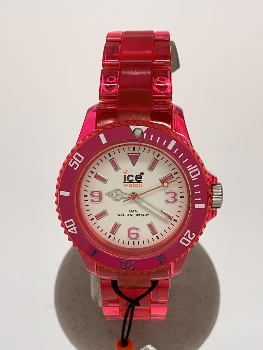 ice watch◆クォーツ腕時計/アナログ/-/PNK/PNK/4897028001517_画像1