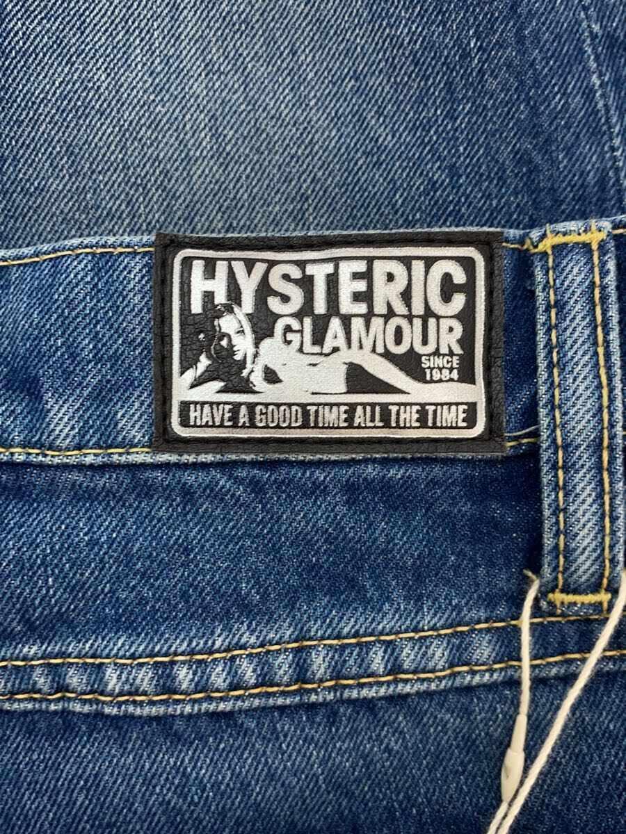 HYSTERIC GLAMOUR◆ストレートパンツ/26/デニム/インディゴ/01181AP05_画像4