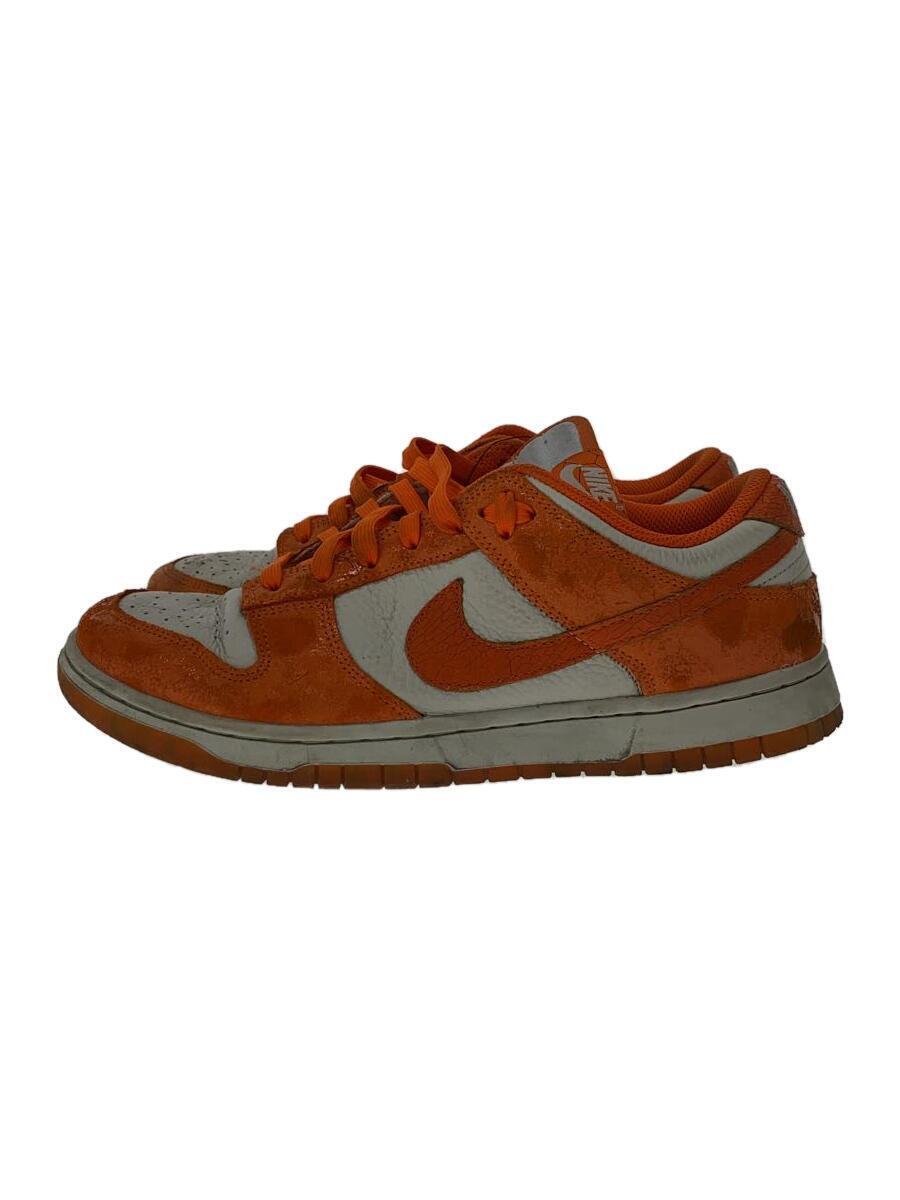 NIKE◆ローカットスニーカー/27cm/ORN/FN7773-001/Dunk Low Cracked ORANGE/２３_画像1