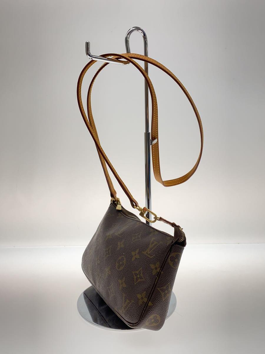 LOUIS VUITTON◆1)ポシェット・アクセソワール_モノグラム・キャンバス_BRW/PVC/BRW_画像2