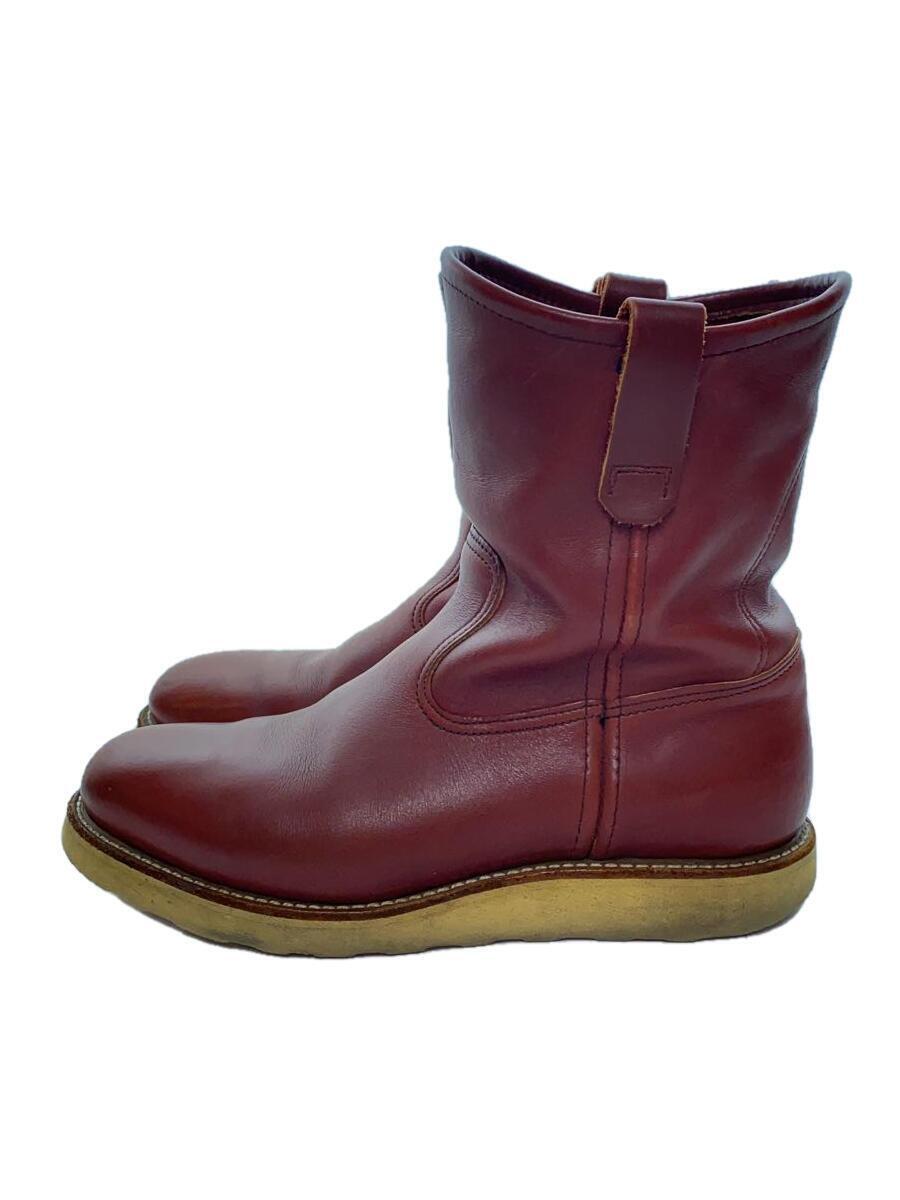 RED WING◆ペコスブーツ/US8.5/RED/2130_画像1