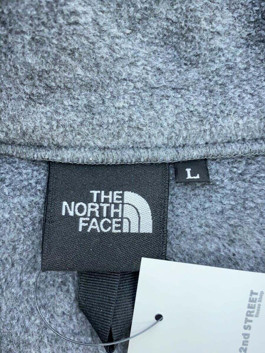 THE NORTH FACE◆DENALI JACKET_デナリジャケット/L/ポリエステル/GRY/無地_画像3