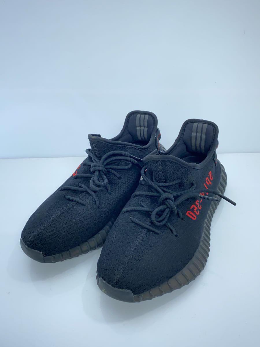 adidas◆YEEZY Boost 350 V2 Bred (2017)/ローカットスニーカー/28.5cm/BLK/CP9652_画像2