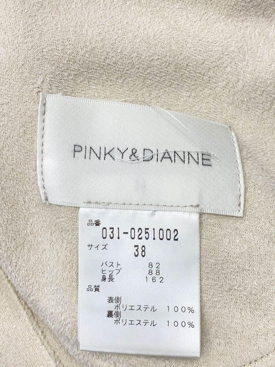 Pinky&Dianne◆エコファーコート/38/ポリエステル/クリーム/031-0251002_画像3