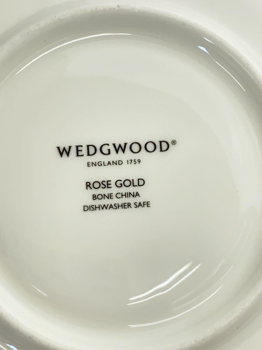 WEDGWOOD◆WEDGWOOD/ローズゴールド/ピオニー/カップ&ソーサー/カップ×2・ソーサー×2_画像5