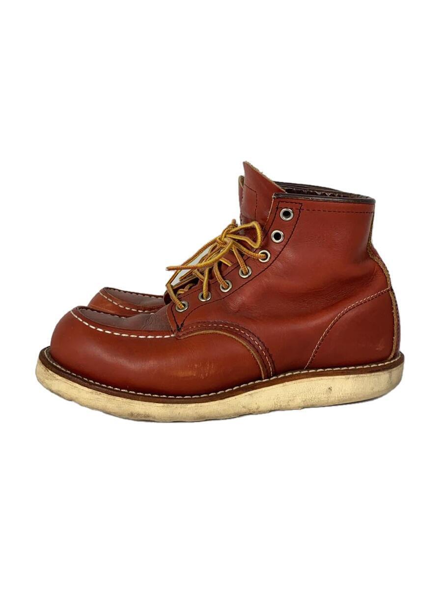 RED WING◆6inch CLASSIC MOC TOE/モックットゥ/ブーツ/US6/ブラウン/8875_画像1