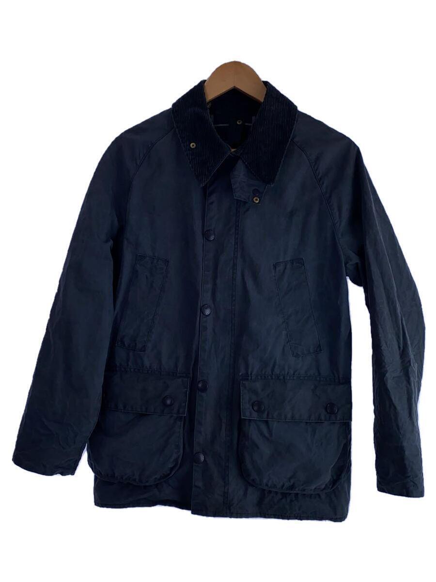 Barbour◆ジャケット/-/コットン/GRY/ビデイル/BEDALE/オイルド_画像1