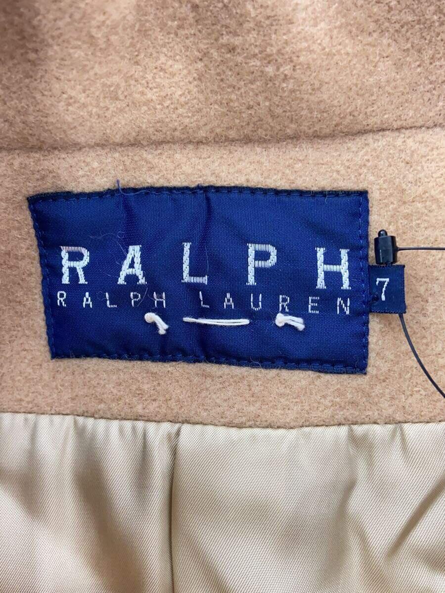 RALPH LAUREN◆トレンチコート/7/ポリエステル/CML/C-TK-6427_画像3
