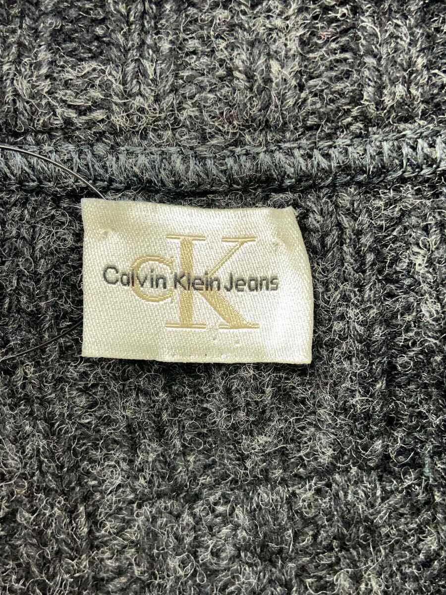 Calvin Klein◆ジャケット/M/ウール/GRY/無地/M9341-9O500-908_画像3