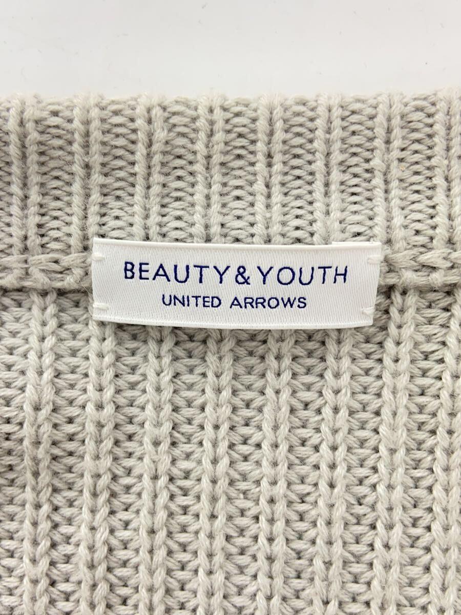 BEAUTY&YOUTH UNITED ARROWS◆セーター(厚手)/L/コットン/GRY/1213-117-3767_画像3