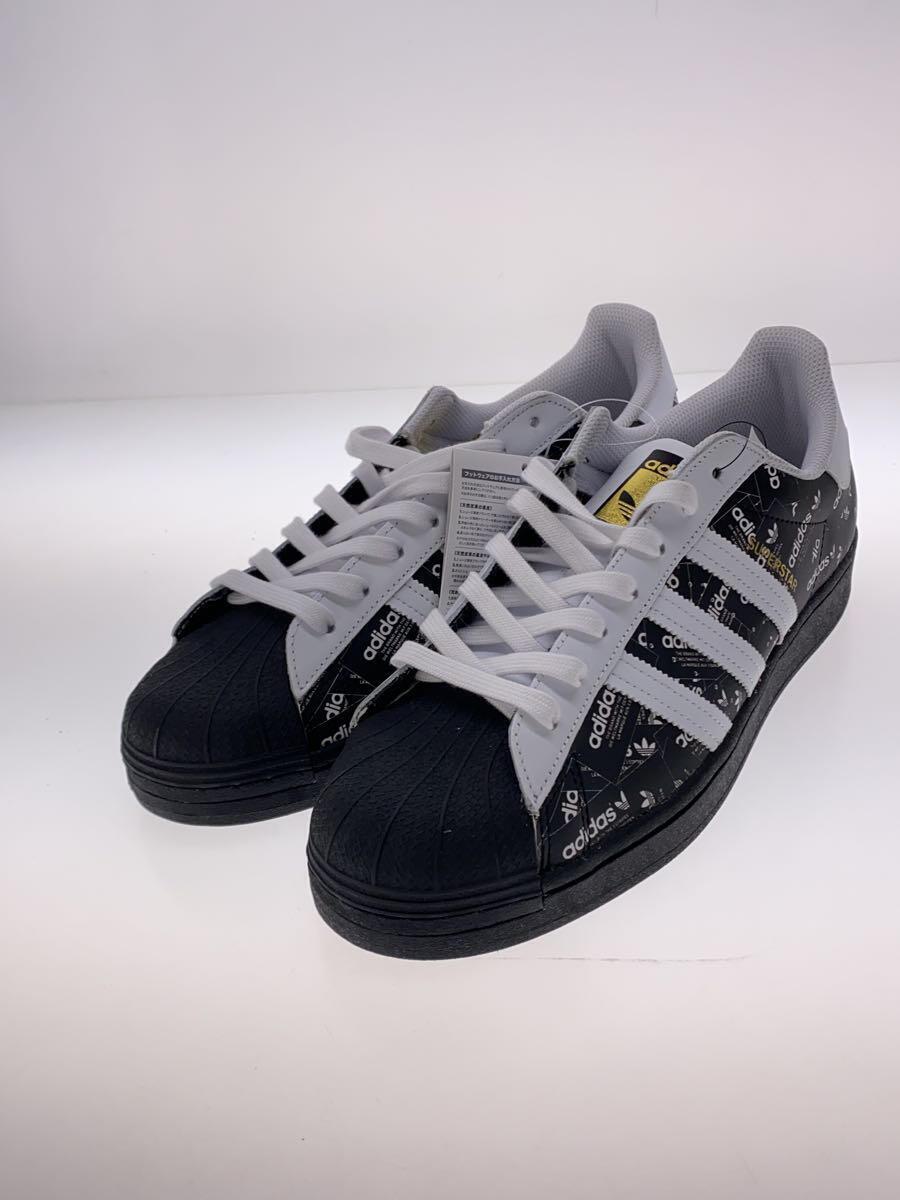 adidas◆SUPERSTAR/ローカットスニーカー/28.5cm/BLK/FV2820_画像2