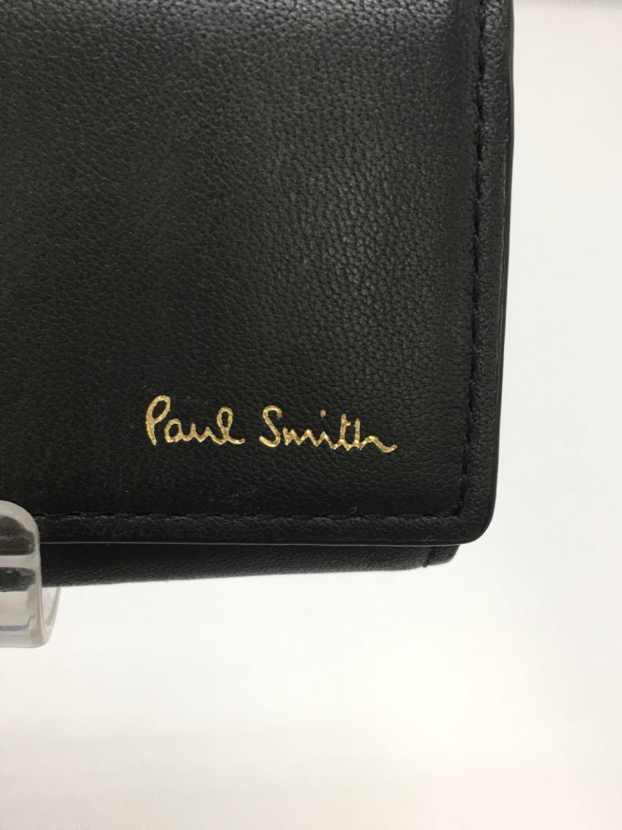 Paul Smith*4 ream / key case / leather / black / men's 