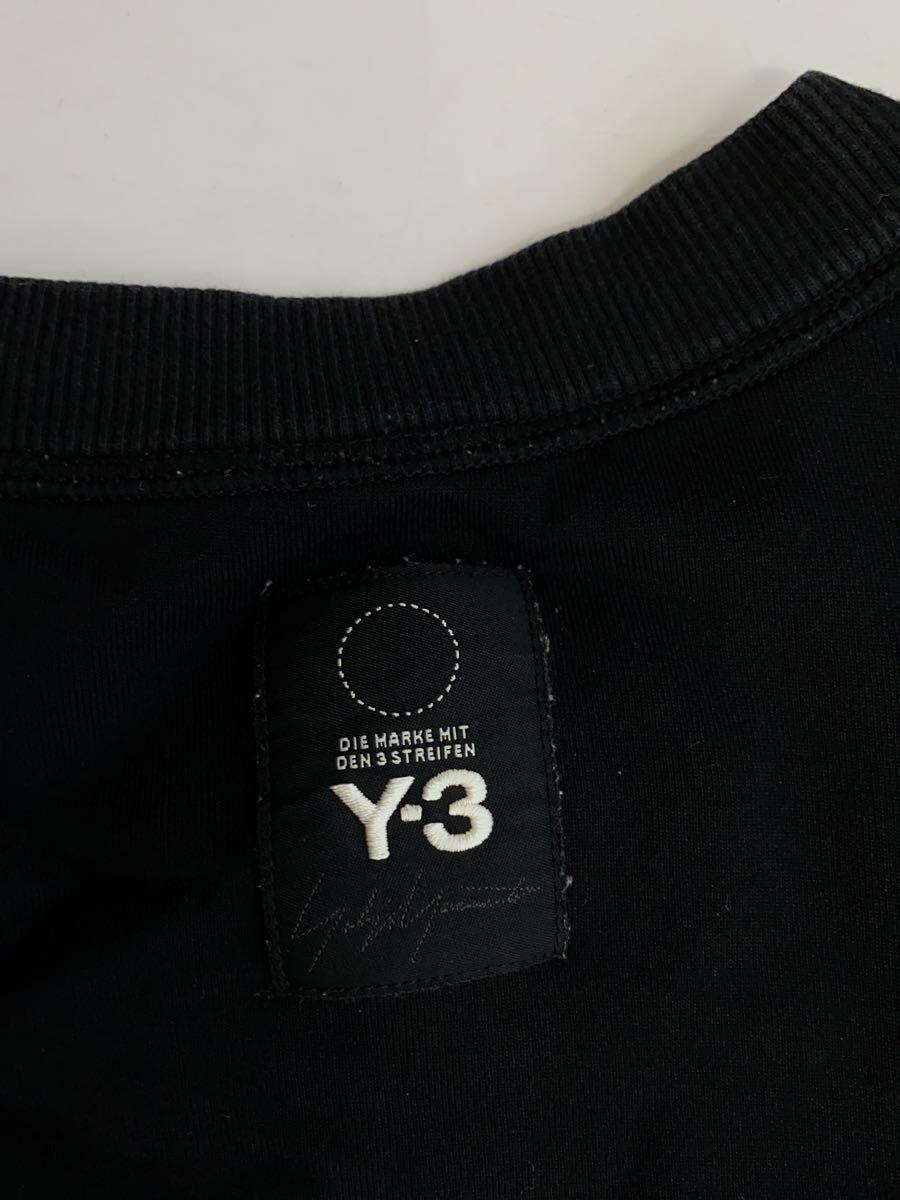 Y-3◆M PATCHWORK SWT/スウェット/XS/コットン/BLK/DP0533_画像8