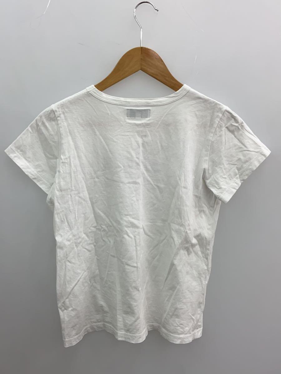 agnes b.◆Tシャツ/-/コットン/WHT/EA72S137_画像2