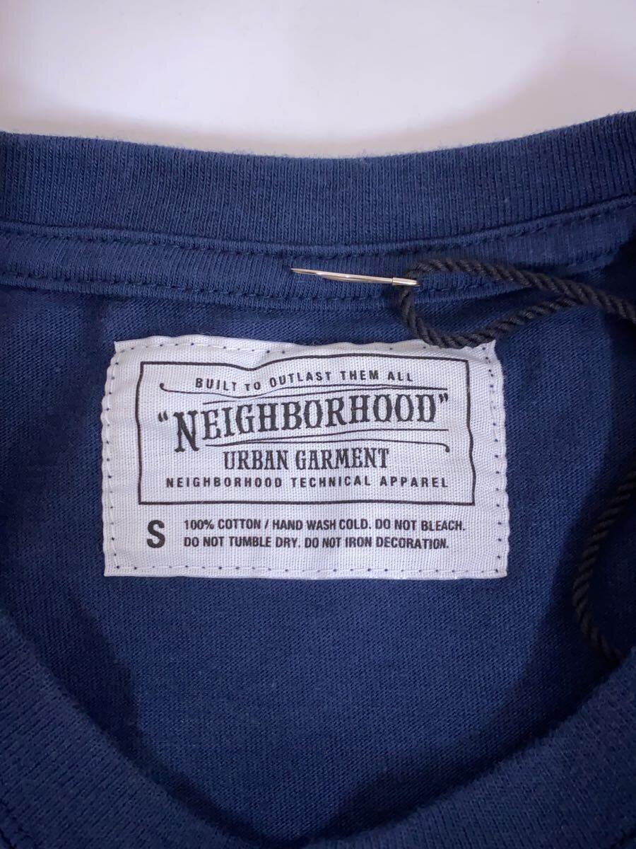 NEIGHBORHOOD◆Tシャツ/S/コットン/NVY_画像3