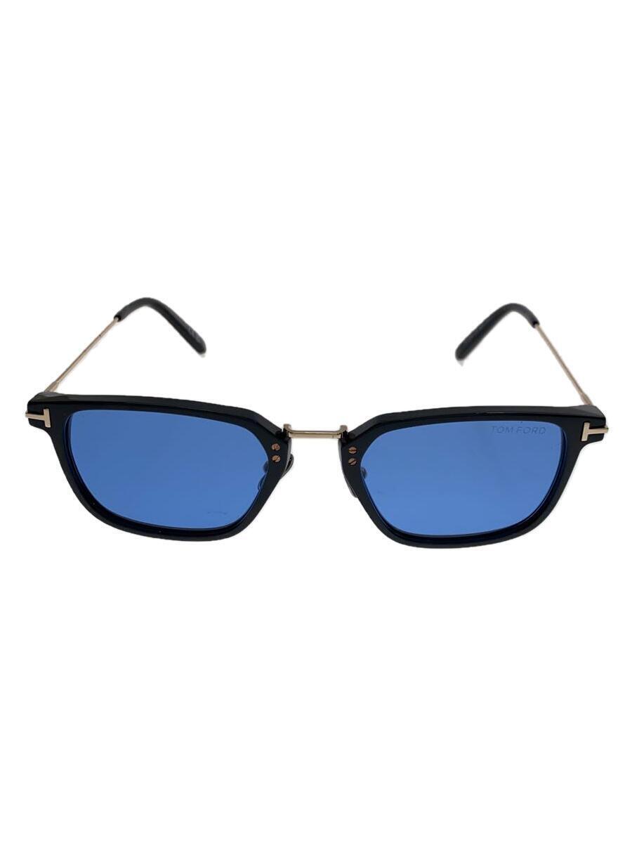 TOM FORD◆サングラス/ウェリントン/BLK/BLU/メンズ/TF1042-D_画像1