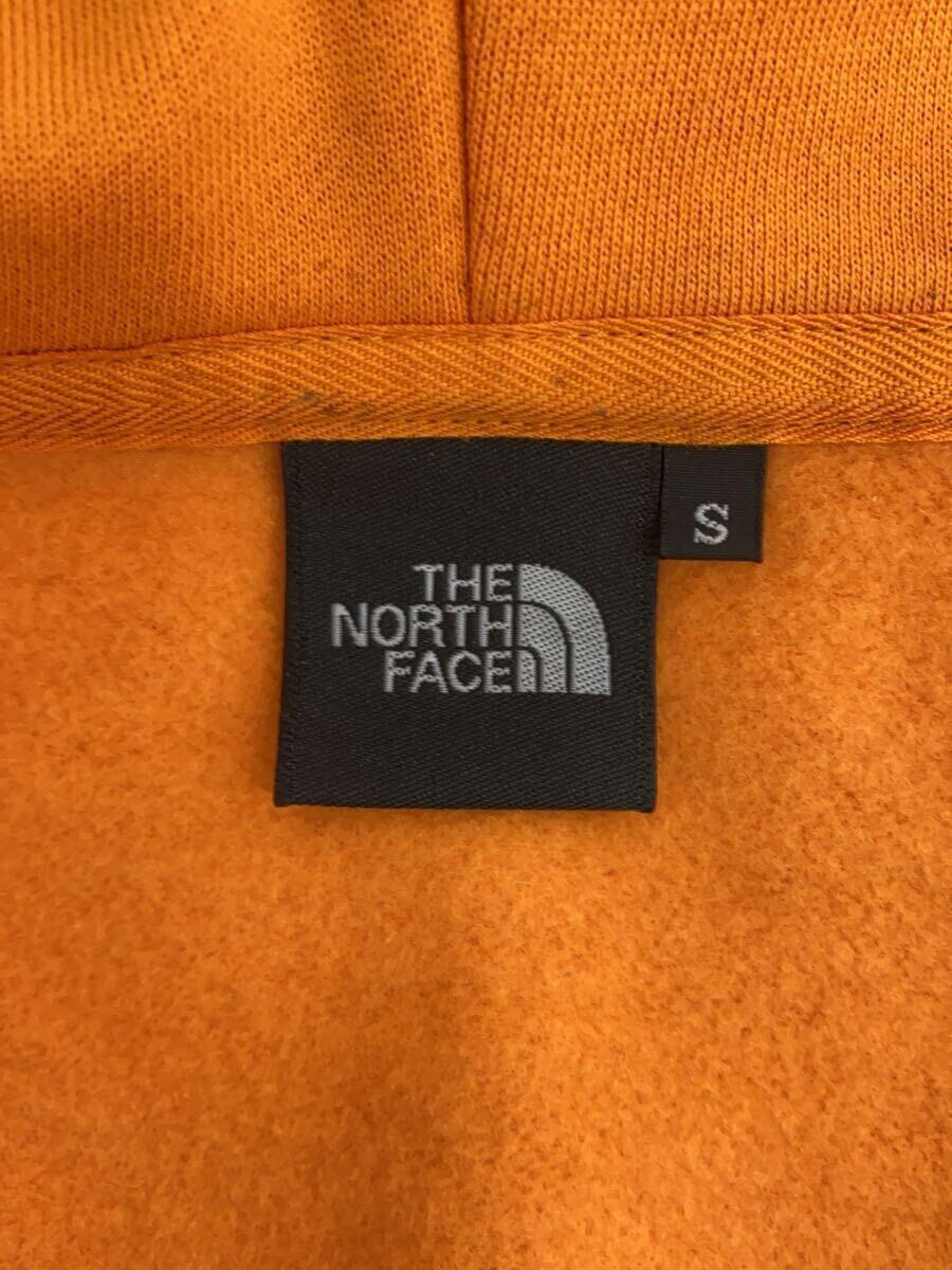 THE NORTH FACE◆REARVIEW FULL ZIP HOODIE_リアビュー フルジップ フーディー/S/コットン/ORN_画像3