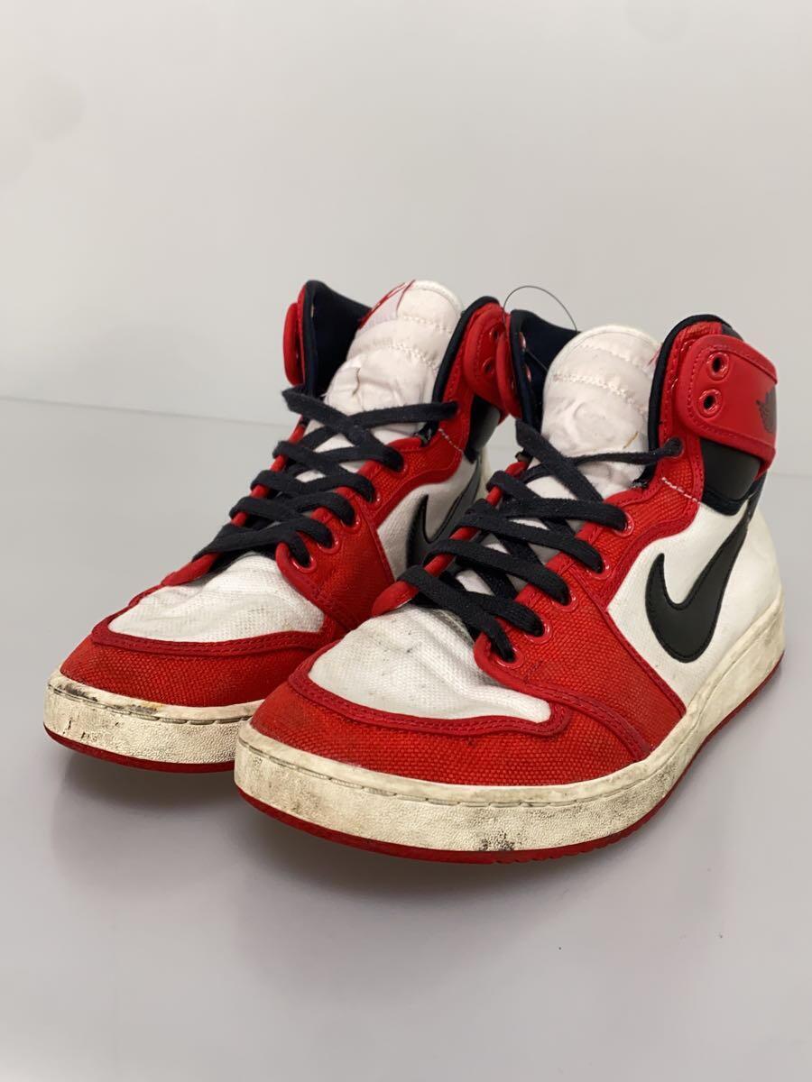 NIKE◆AIR JORDAN 1 KO_エアジョーダン1 ノックアウト/26.5cm/RED_画像2