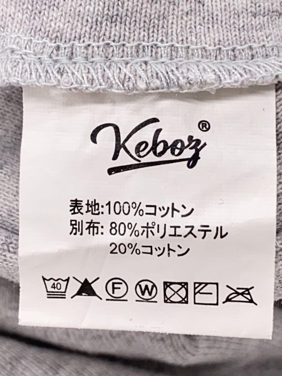 Keboz◆ショートパンツ/スウェットカーゴショーツL/コットン/GRY_画像5