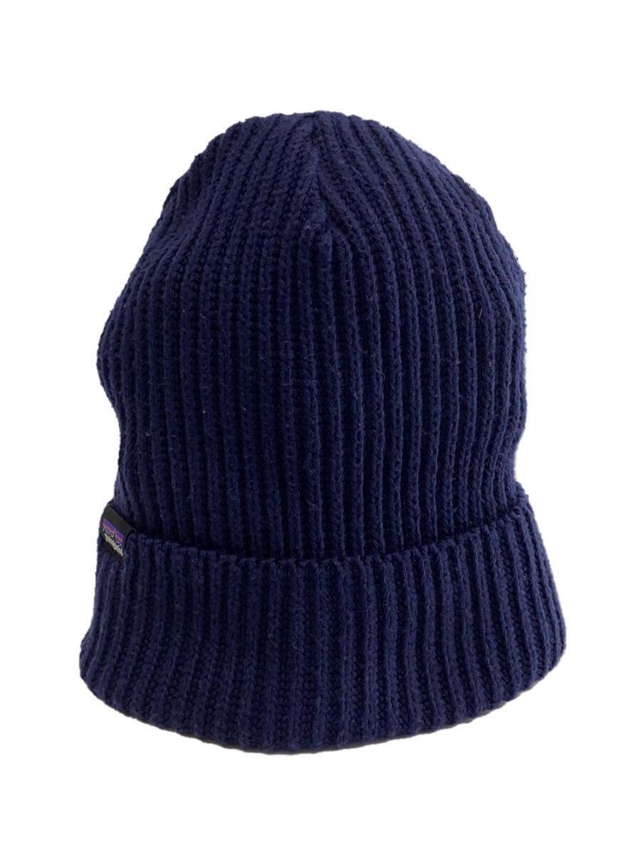 patagonia◆FISHERMANS ROLLED BEANIE/ポリエステル/BLU/メンズ/29105FA21_画像1