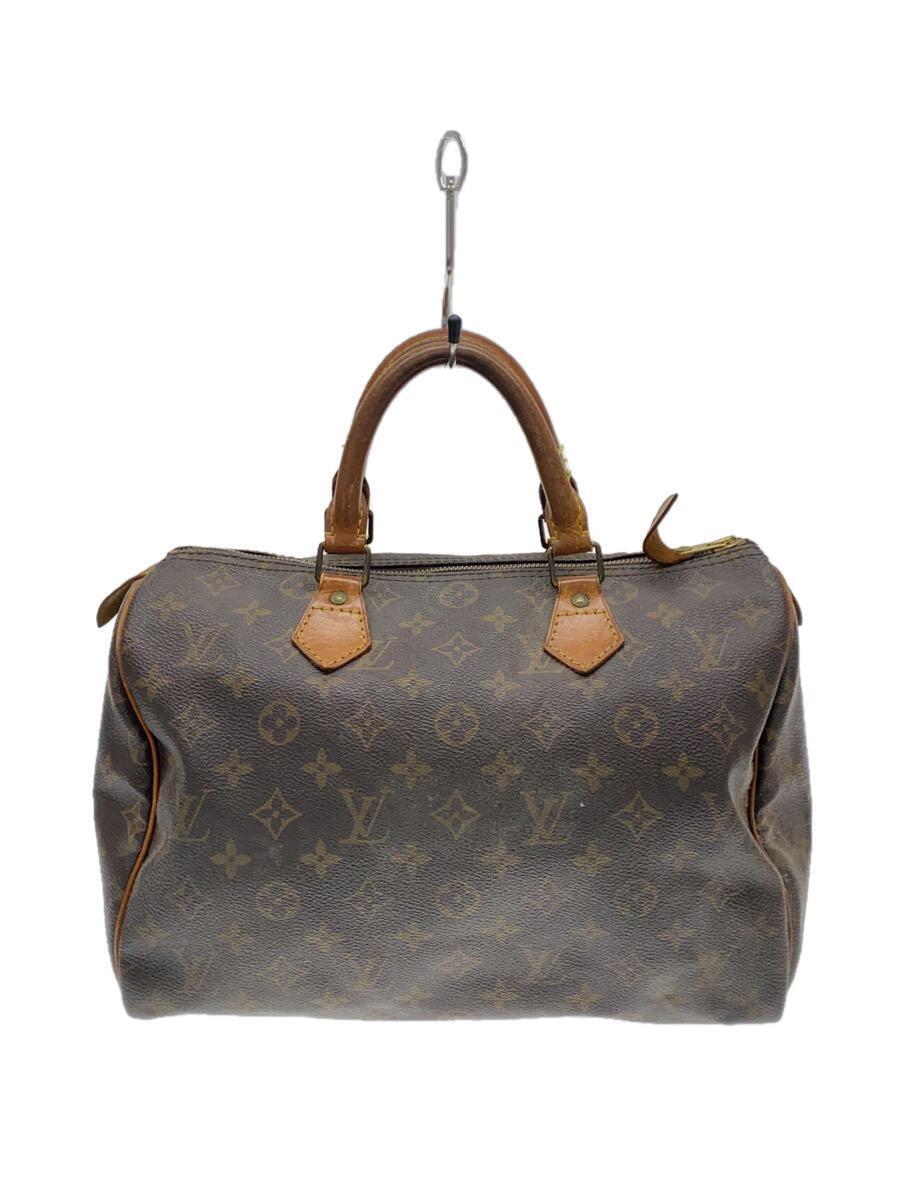 LOUIS VUITTON◆1)スピーディ30_モノグラム・キャンバス_BRW/PVC/BRW/モノグラム_画像1