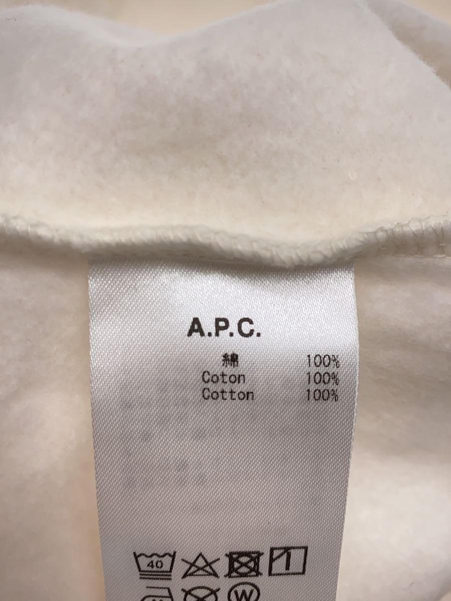 A.P.C.◆23AW/Manifeste CREWNECK SWEAT/S/コットン/CRM/24236-1-97962_画像4