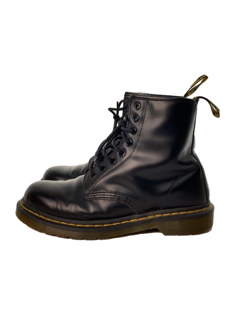 Dr.Martens◆レースアップブーツ/UK7/BLK/レザー/1460_画像1