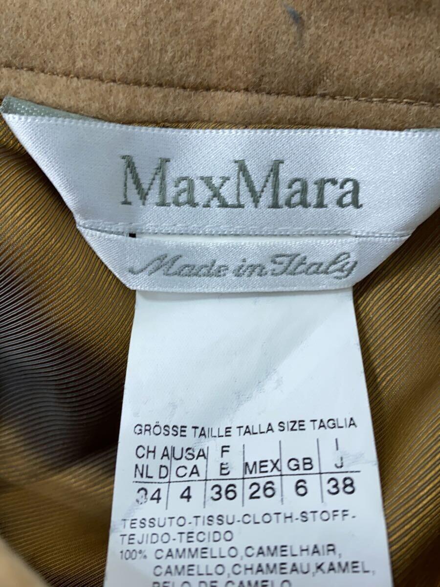 MAX MARA◆スカート/38/キャメル/CML_画像3