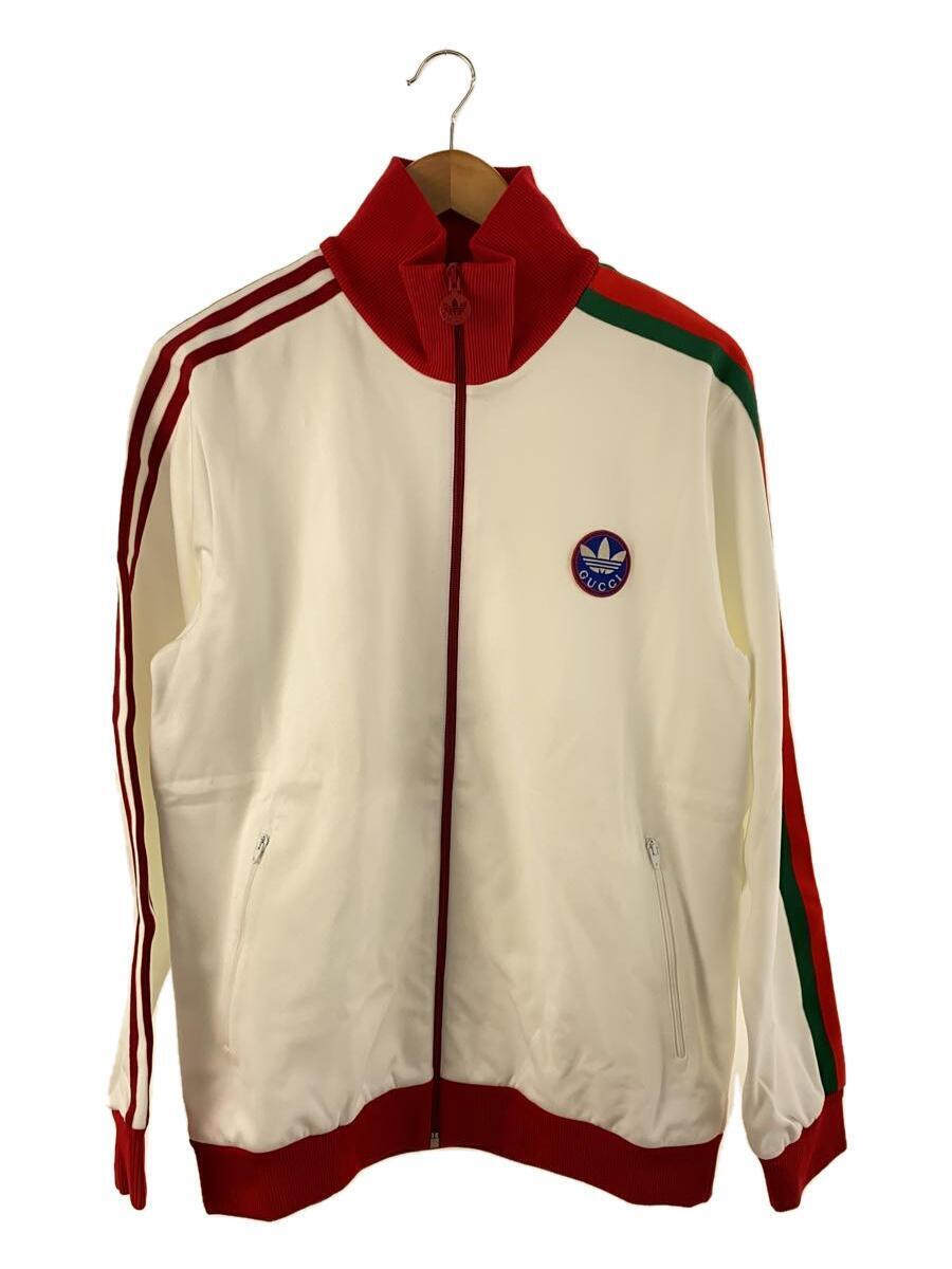 29800円 GUCCI◇ジャージ/M/ナイロン/WHT/ストライプ/692108 29800円 GUCCI◇ジャージ/M/ナイロン/WHT/ストライプ/692108