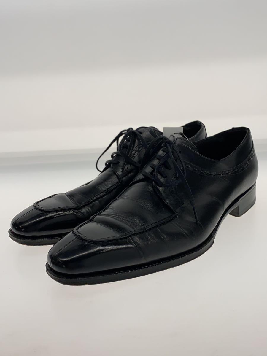 UNION IMPERIAL◆ドレスシューズ/UK6.5/BLK/レザー_画像2