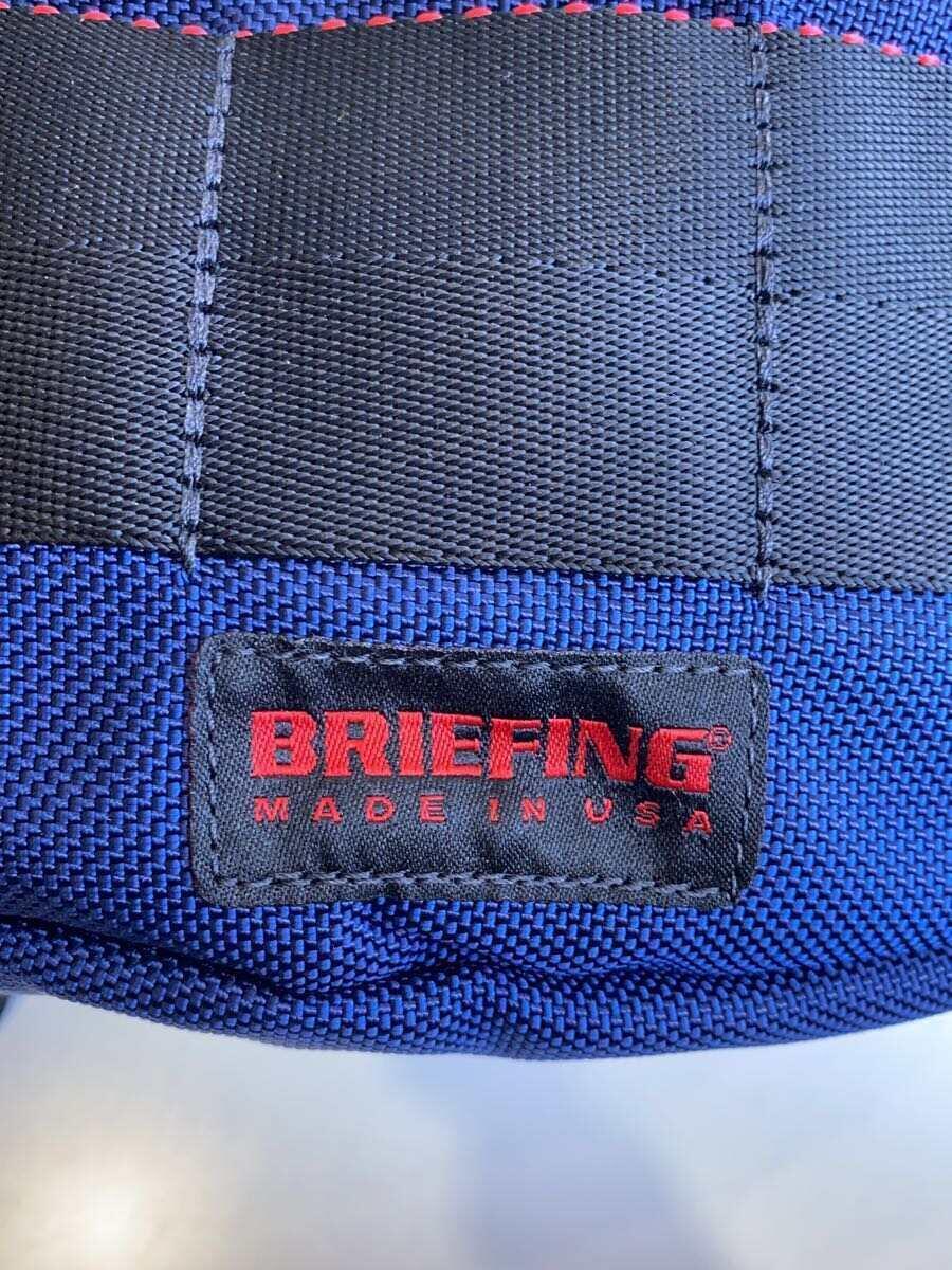BRIEFING◆ウエストバッグ/ナイロン/NVY_画像5