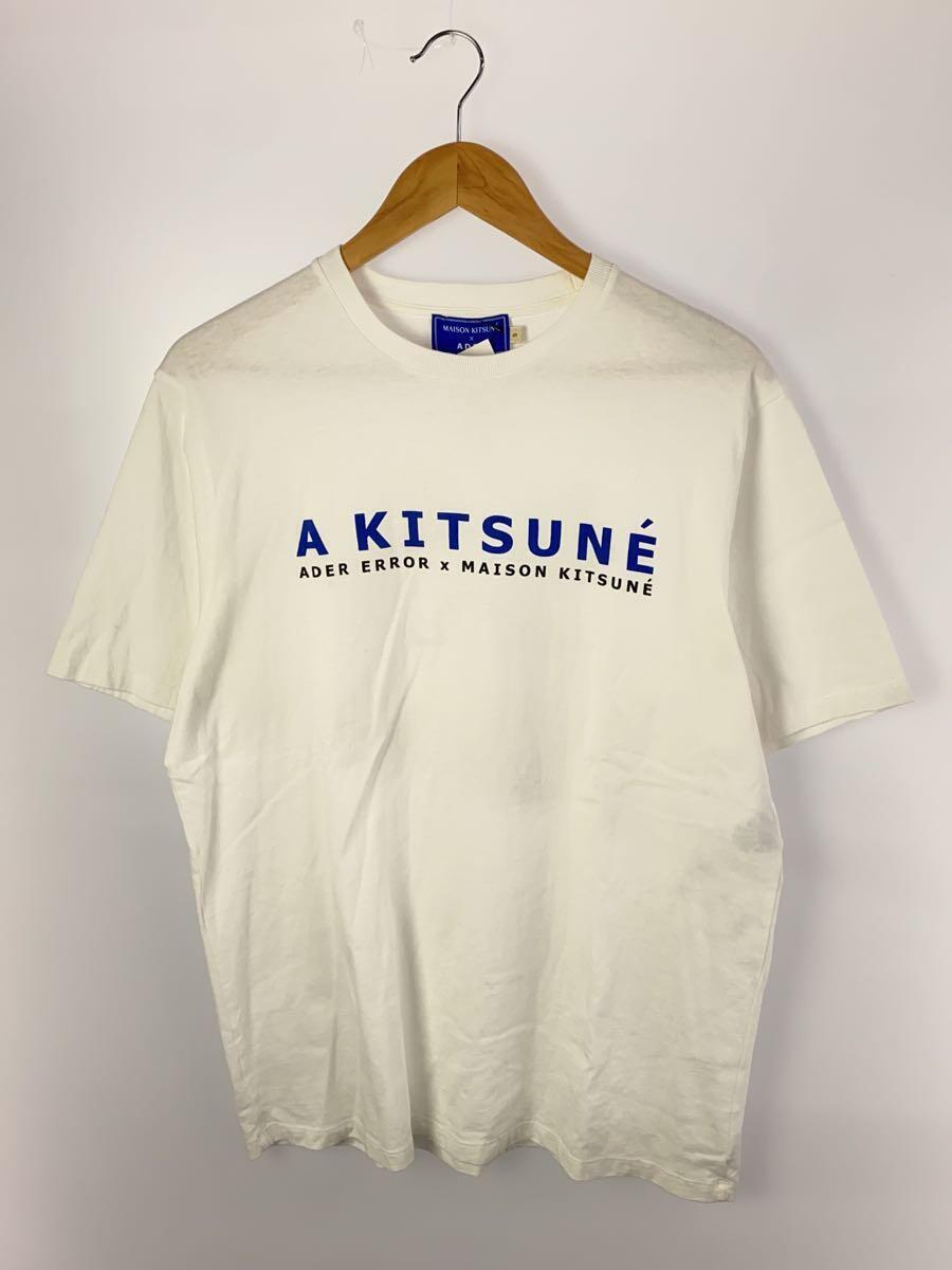 MAISON KITSUNE◆Tシャツ/S/コットン/WHT/SPAEM701_画像1