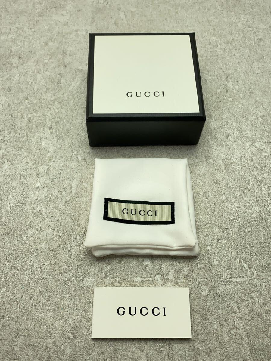 GUCCI◆ペンダントトップ/スモールGモチーフ/Gバープレート/SV925/SLV/メンズ_画像6