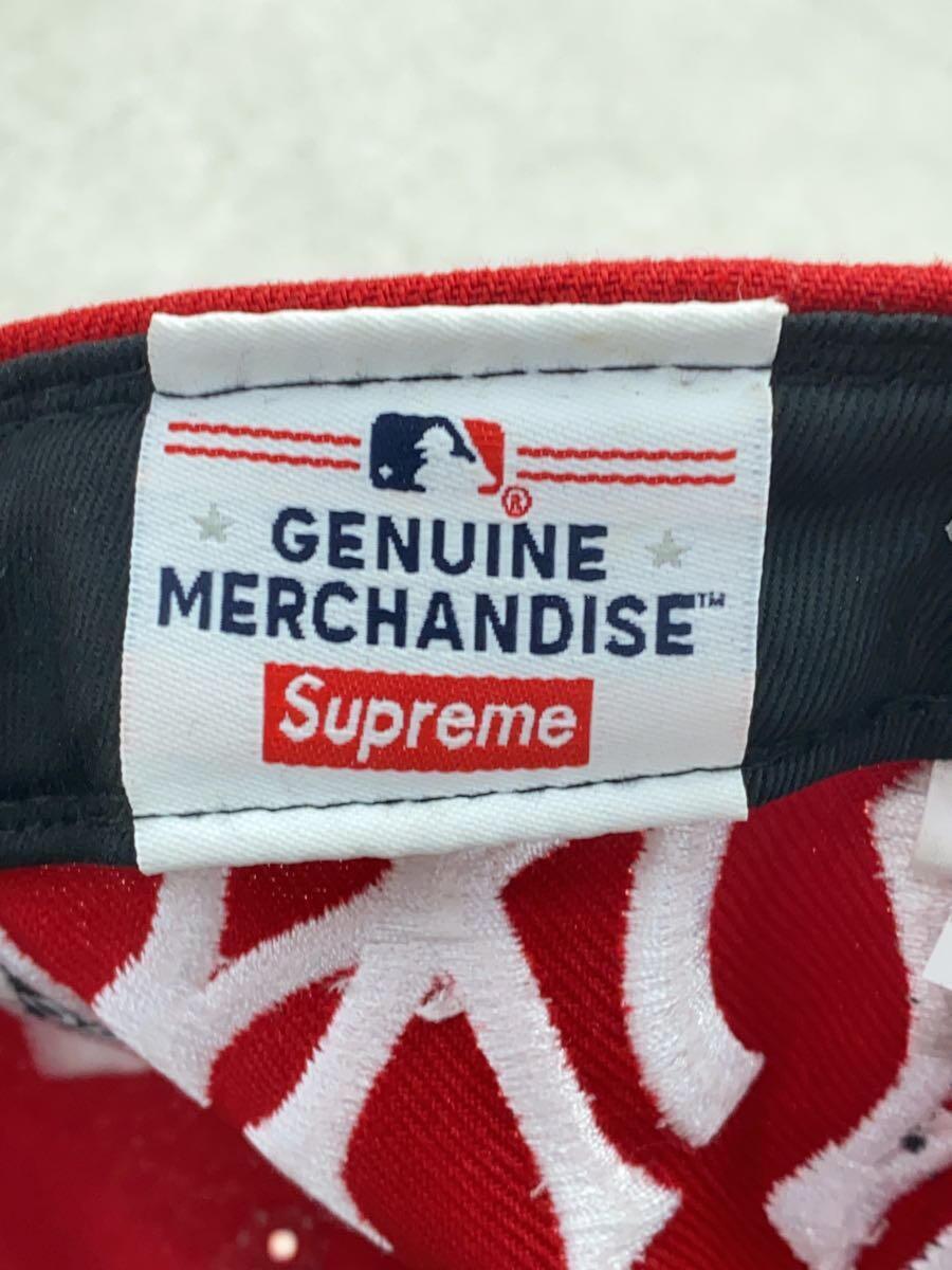 Supreme◆キャップ/7 1/2/コットン/RED/21AW/New York Yankees BOX LOGO NEW ERA_画像5