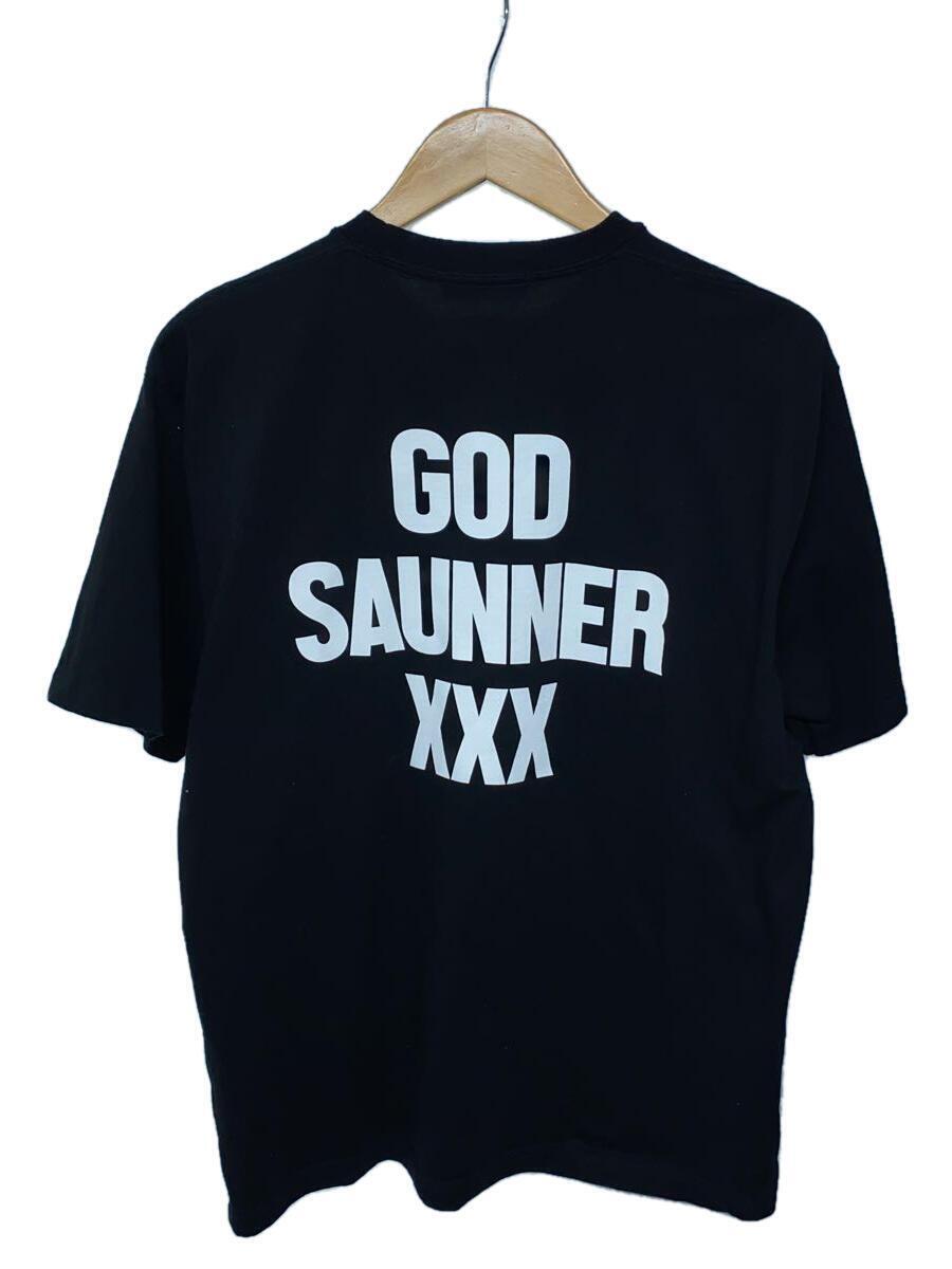 GOD SELECTION XXX◆24SS/×TTNE LOGO T-SHIRTS/Tシャツ/M/コットン/BLK_画像2