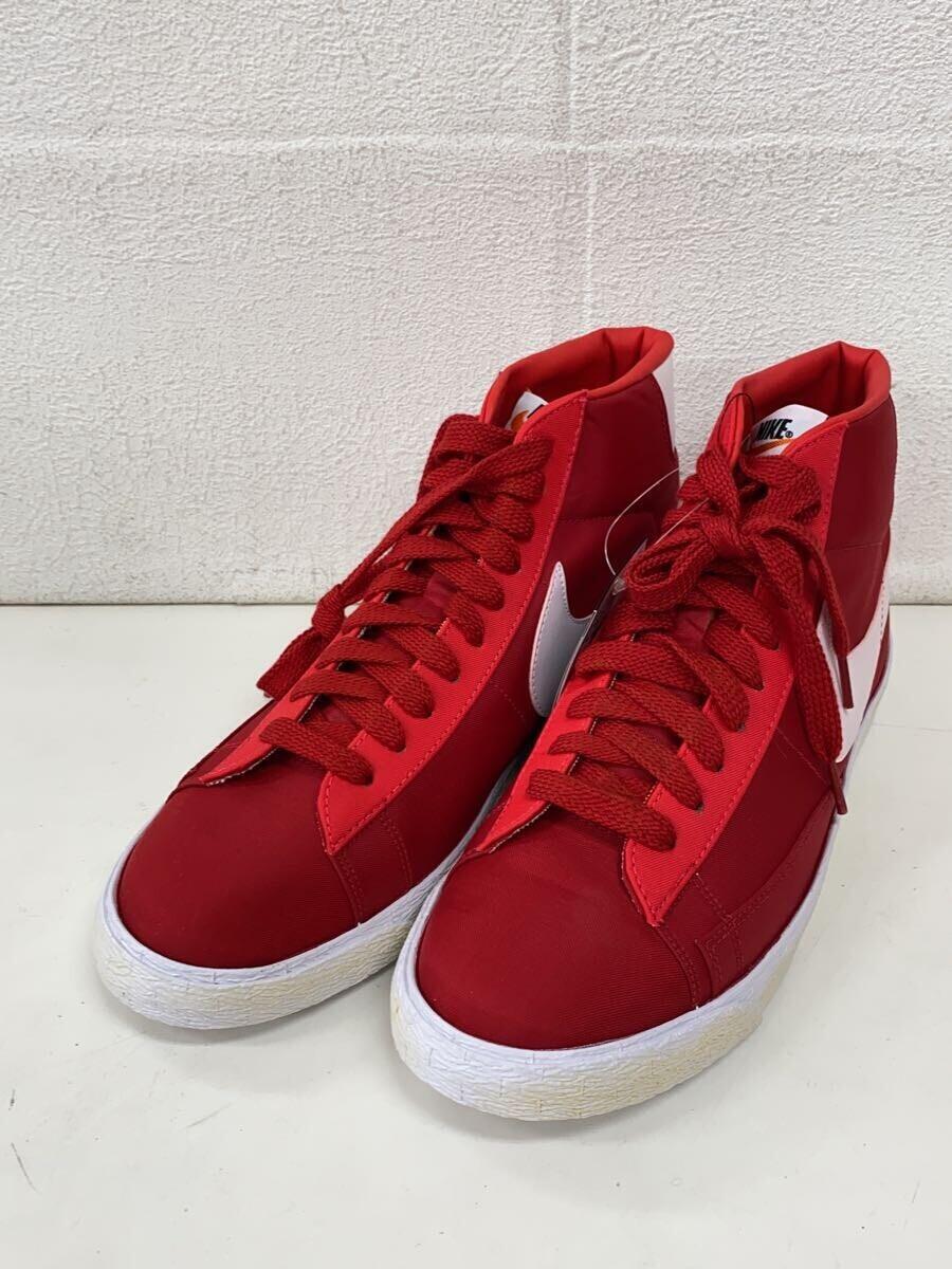 NIKE◆BLAZER HIGH (VNTG) ND/ブレーザーハイビンテージ/レッド/375722-600/28cm/_画像2