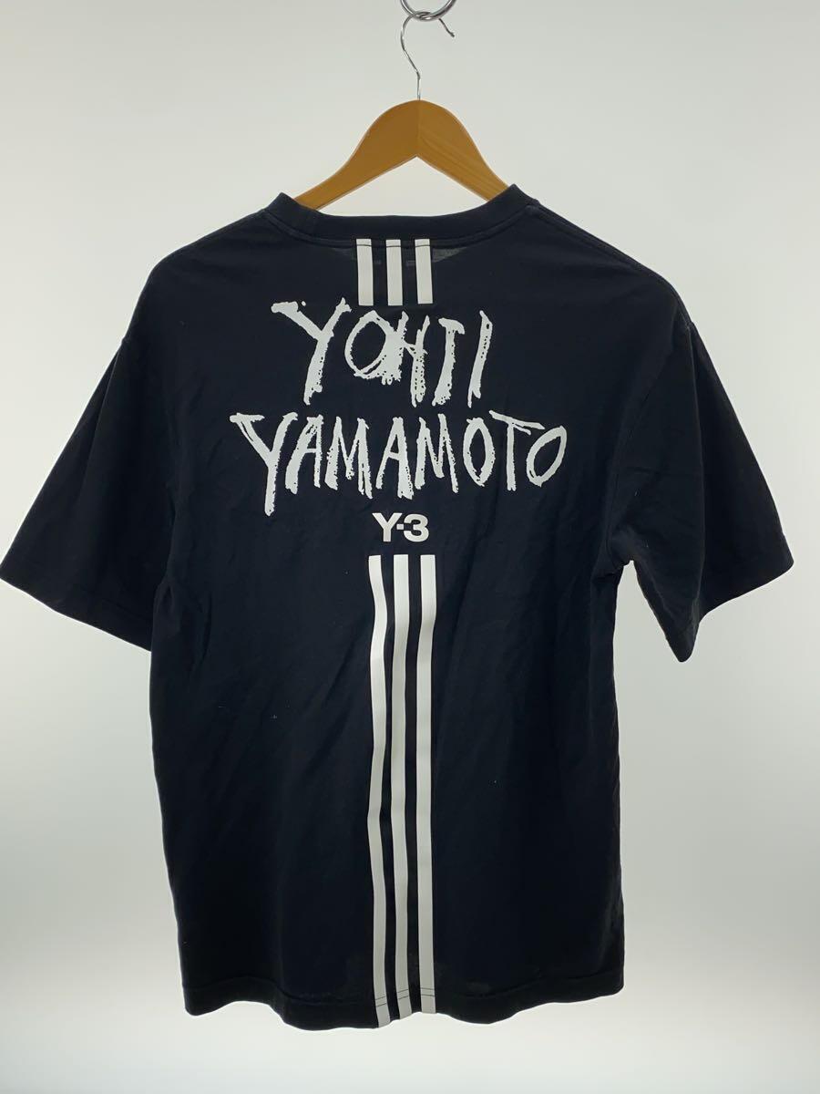 Y-3◆Tシャツ/XS/コットン/ブラック/signature graphic tee_画像2