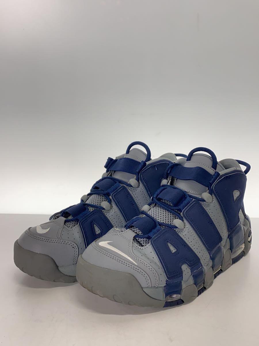 NIKE◆AIR MORE UPTEMPO 96/エアモアアップテンポ/グレー/921948-003/28cm/GRY_画像2