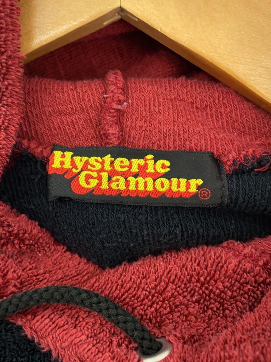 HYSTERIC GLAMOUR◆パーカー/FREE/コットン/RED/2CF-5290_画像3