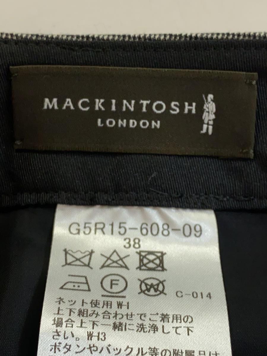 MACKINTOSH LONDON◆ボトム/38/コットン/GRY/チェック/G5R15-608-09_画像4