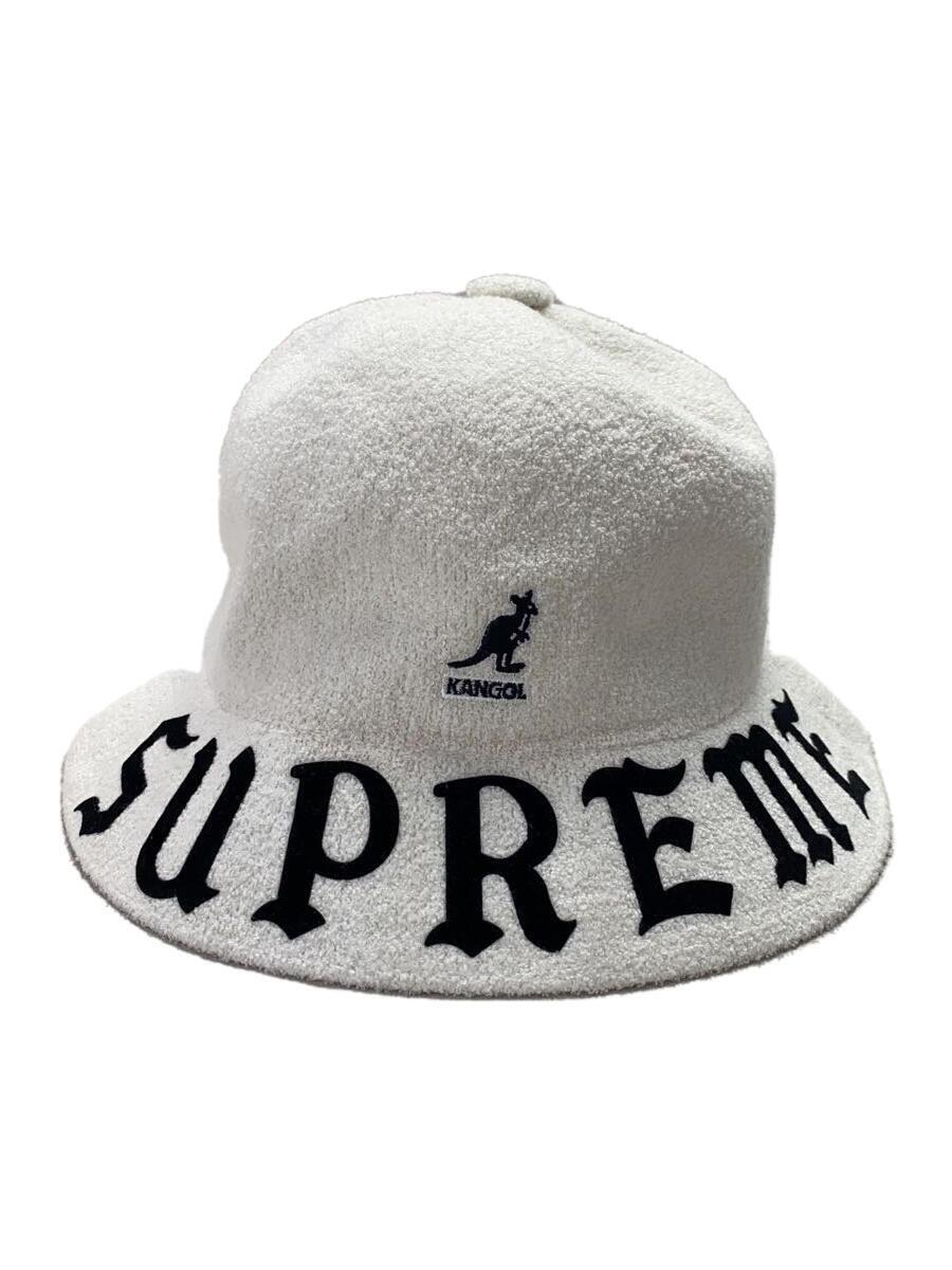 Supreme◆Barmuda Casual Hat/ハット/XL/アクリル/WHT/メンズ//_画像1