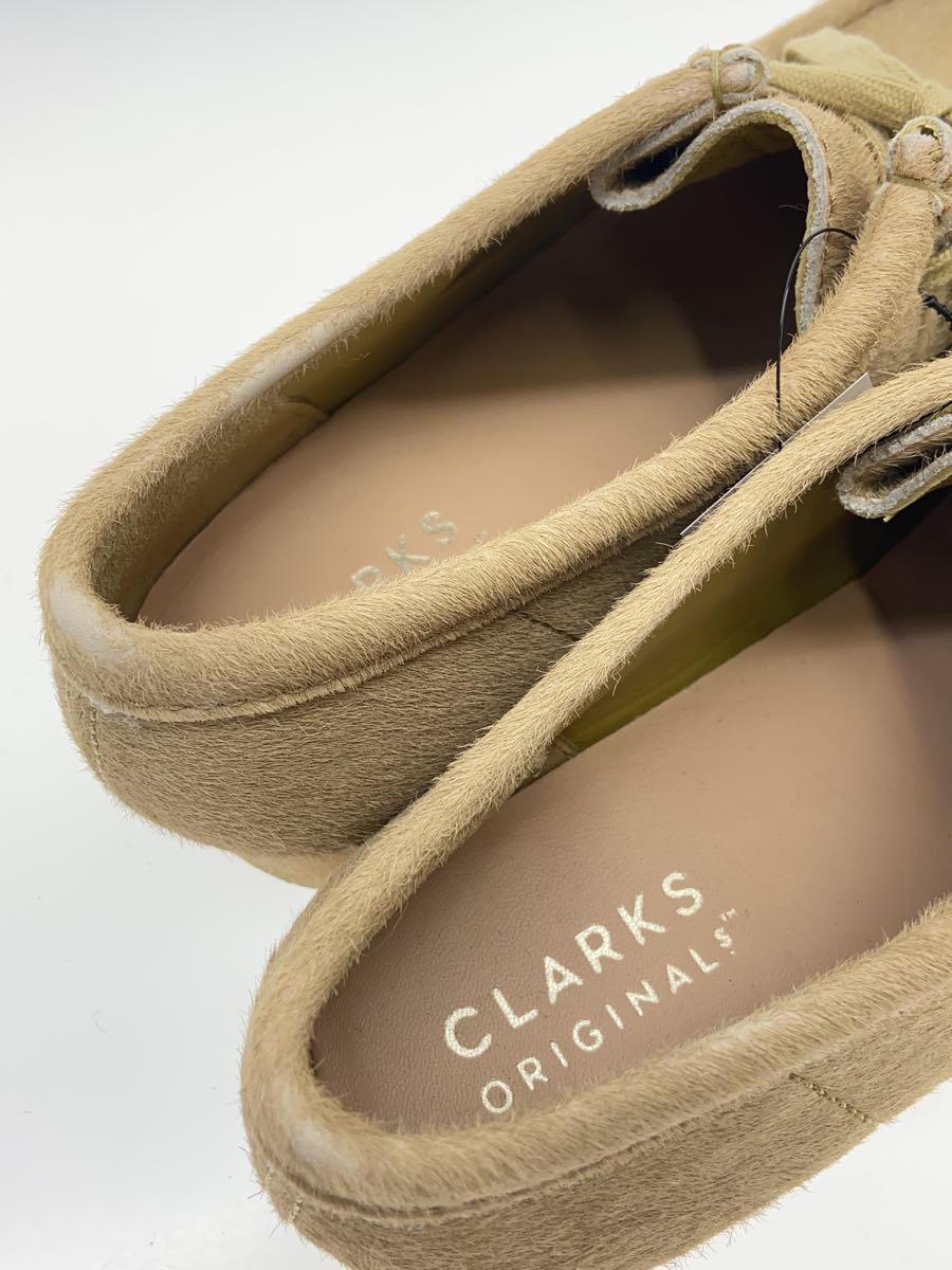 Clarks◆シューズ/UK8.5/BEG/11826//_画像8