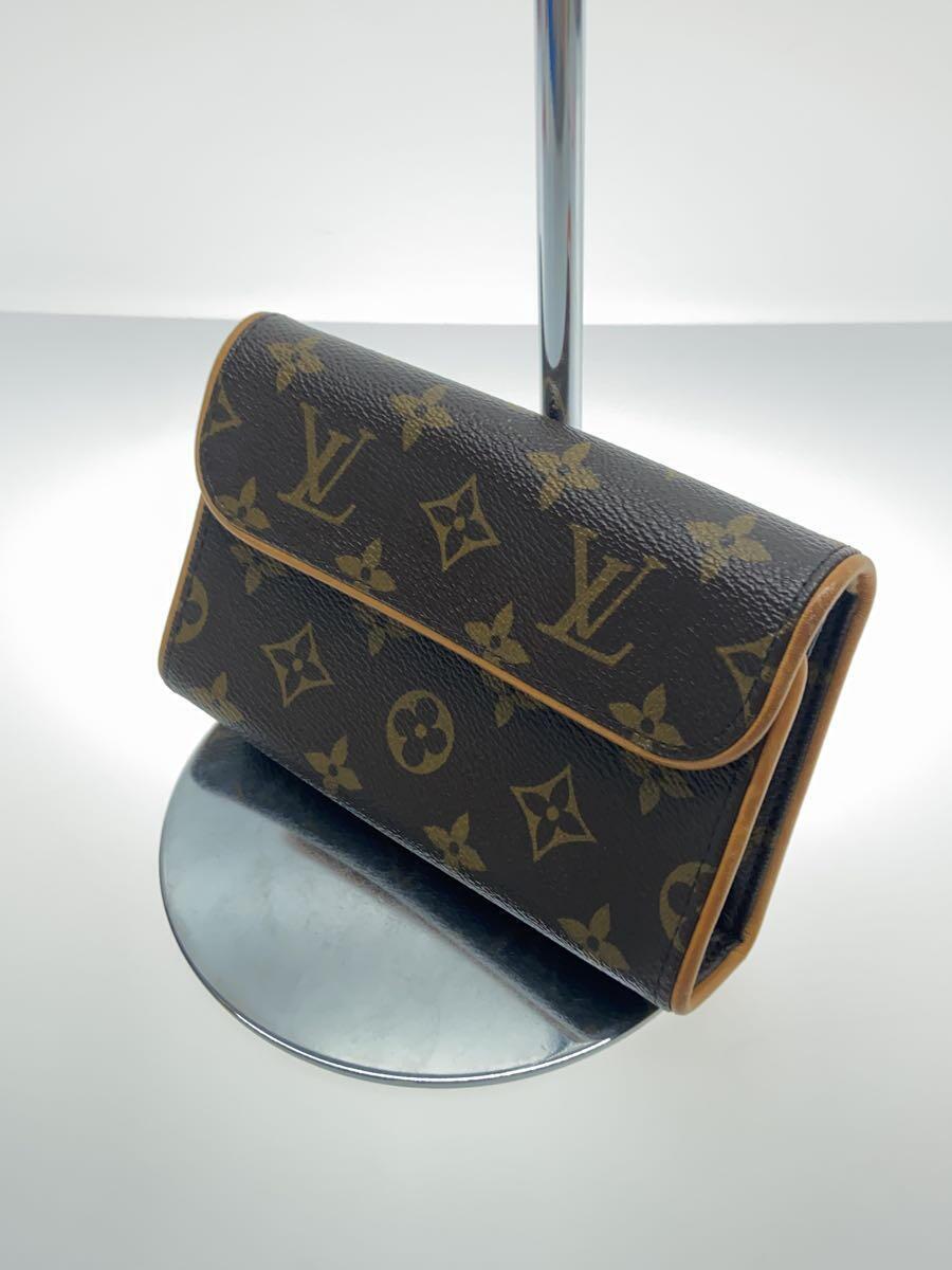 LOUIS VUITTON◆ポシェット・フロランティーヌ_モノグラム・キャンバス_BRW/PVC/BRW//_画像2