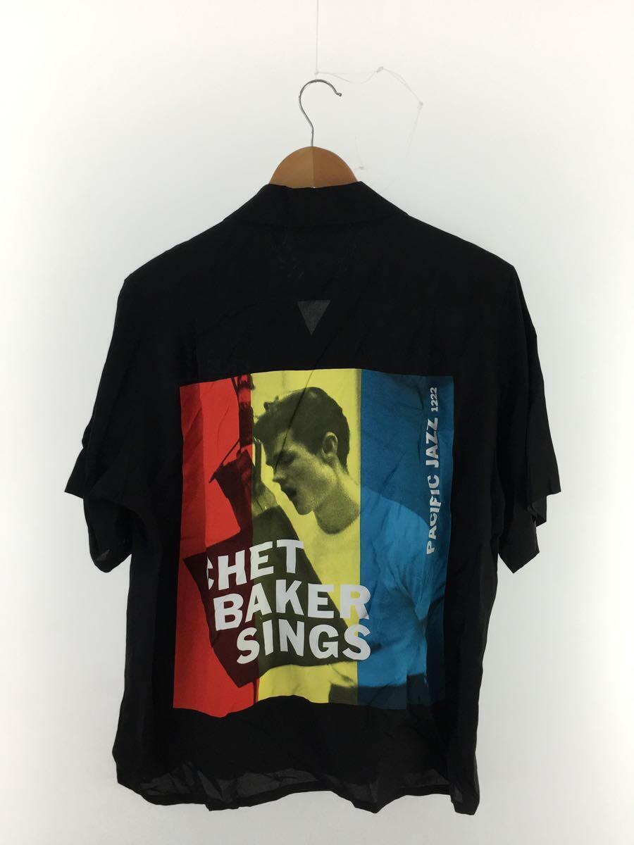 WACKO MARIA◆CHET BAKER / S/S HAWAIAN SHIRT(TYPE-1)/CHETBAKER-WM-HI01//半袖 オープンカラー シャツ バックプリント//_画像2