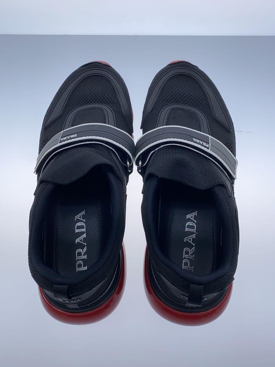 PRADA SPORT◆ローカットスニーカー/5/BLK/ブラック/20G064//_画像3