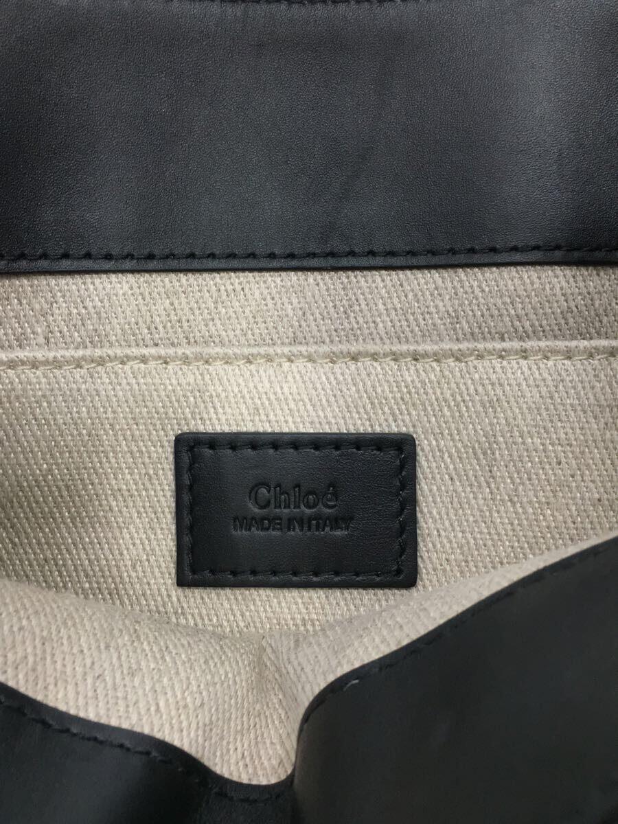 Chloe◆WOODY/ウッディ/ショルダーバッグ/ハンドバッグ/レザー/BLK_画像5