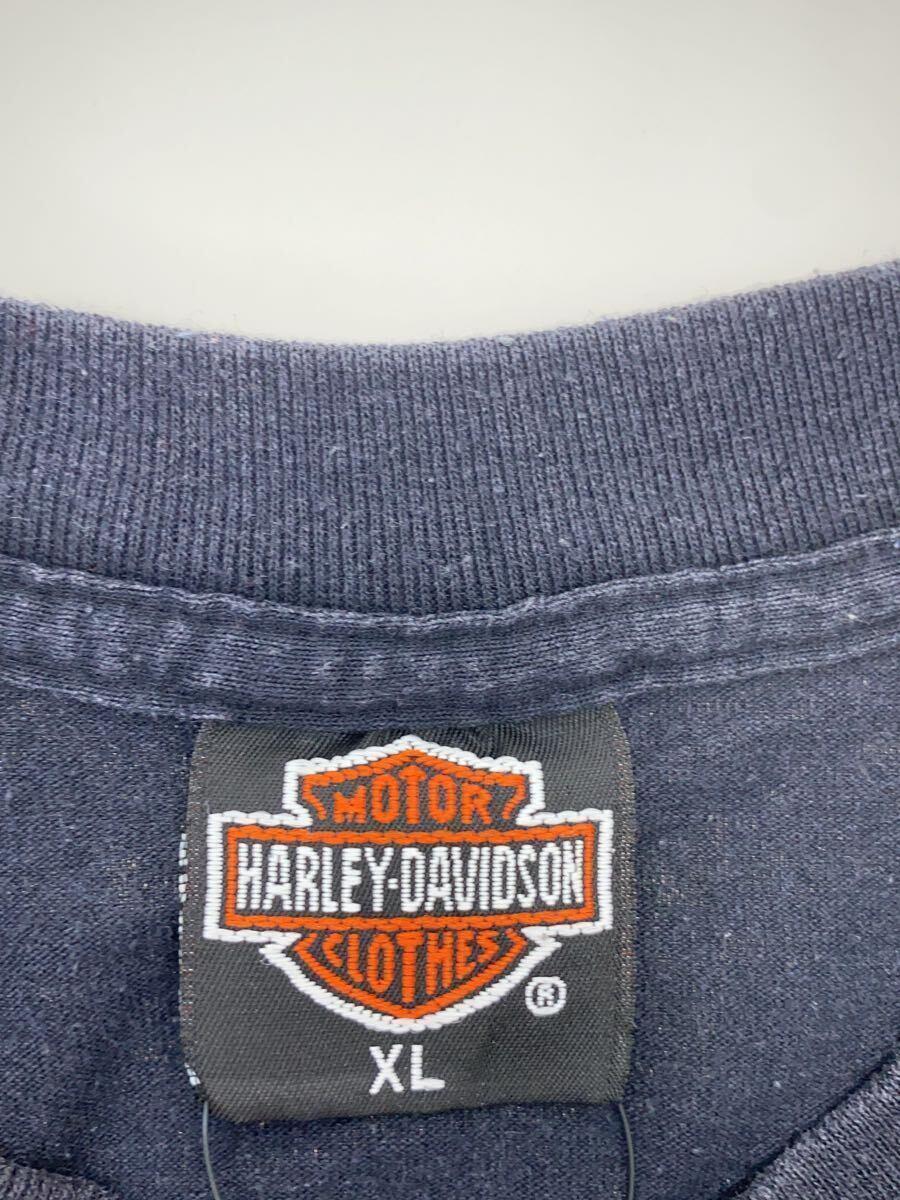 HARLEY DAVIDSON◆Tシャツ/XL/コットン/BLK//_画像3
