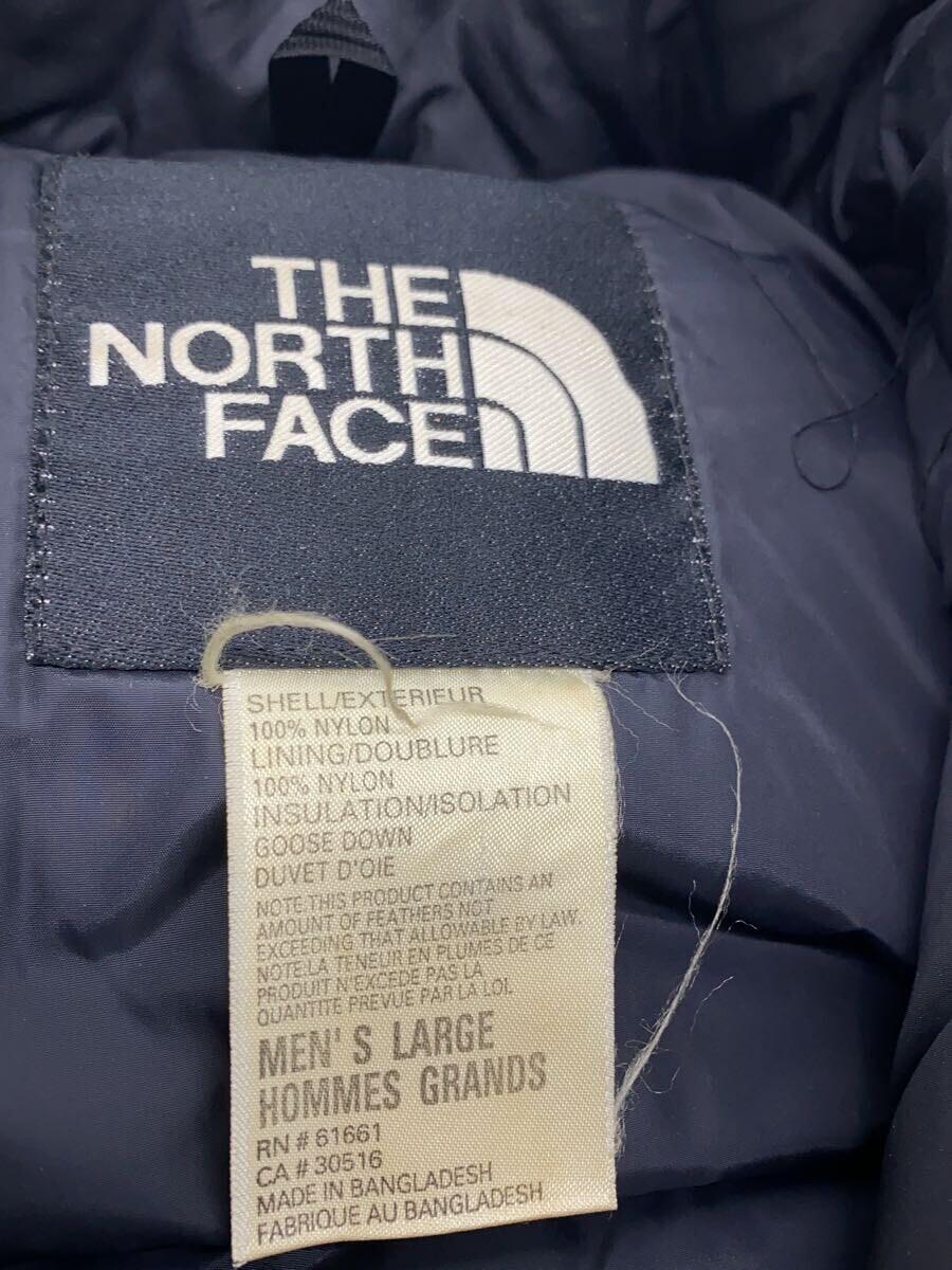 THE NORTH FACE◆ダウンジャケット/L/ナイロン/BLK/無地/88025_画像3