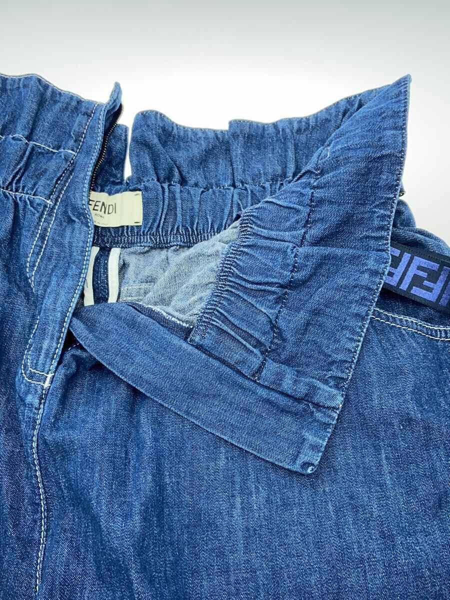 FENDI* short pants / size 44/ Denim /BLU/FLP708A6Y8