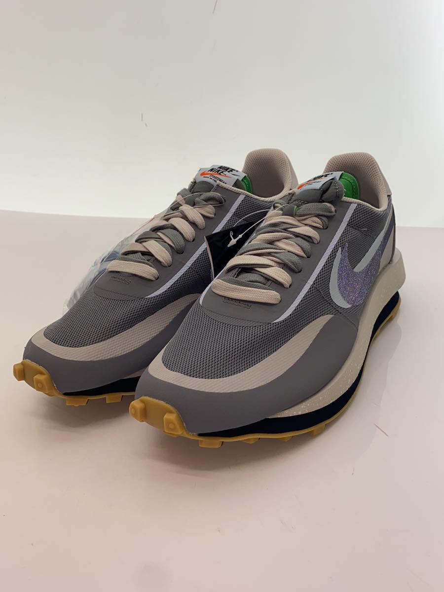 NIKE◆×sacai×CLOT LD WAFFLE Cool Grey/28cm/GRY/DH3114-001_画像2